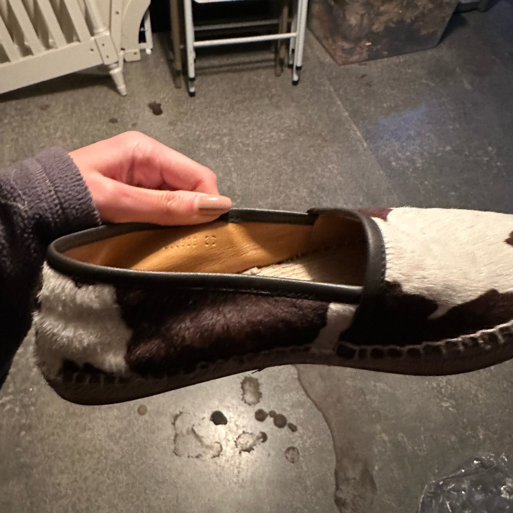 Gucci Calf Hair Espadrille 353989 SZ 36 .5 - Picture 3 of 4